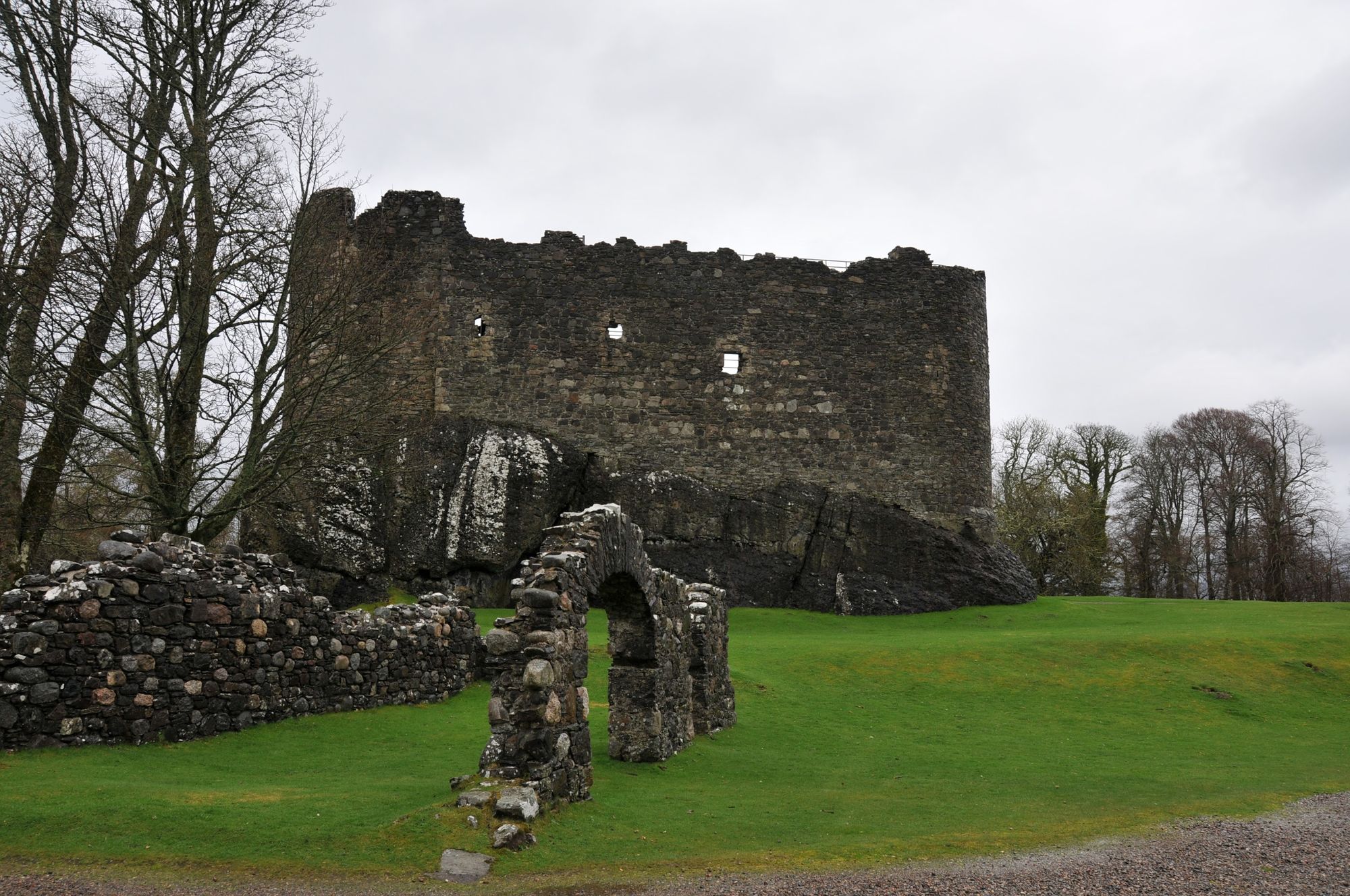 Zamki Szkocji - Dunstaffnage