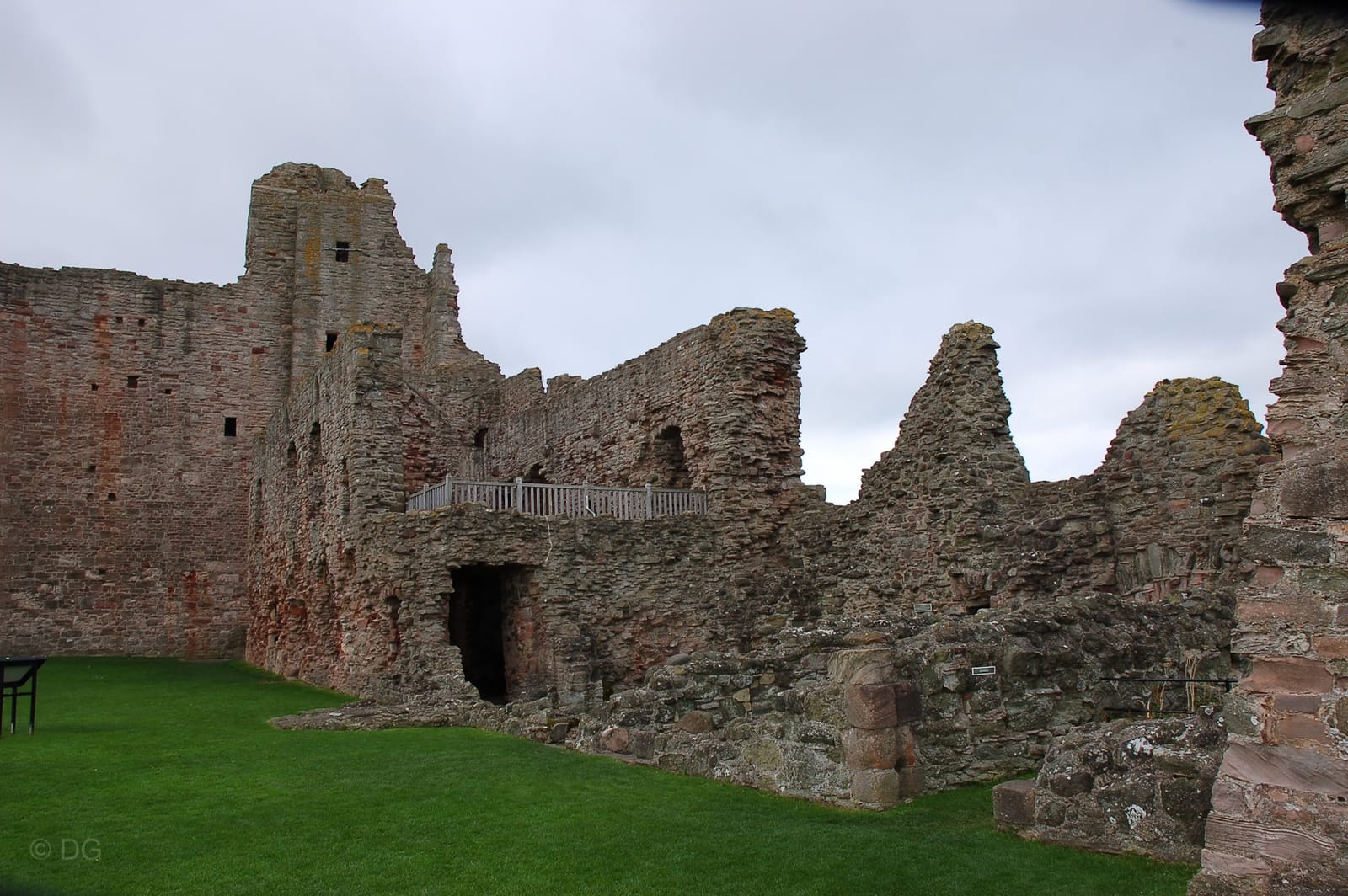 Zamki Szkocji - Tantallon
