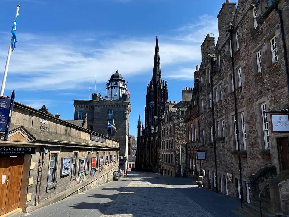 Edinburgh – spacer po Royal Mile i piękne zdjęcia